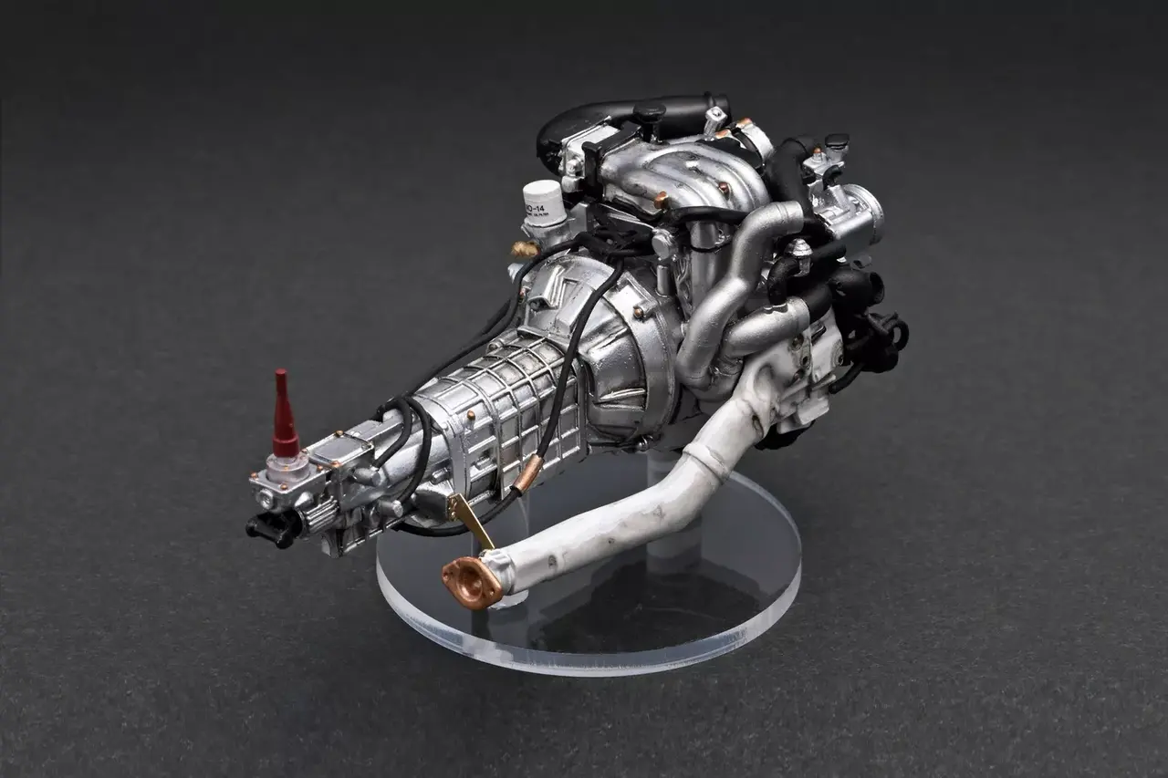 Mazda Mazda FEED Afflux GT3 (FD3S) + 13B Engine/Gearbox - 1:18 - Ignition Model Mazda Mazda FEED Afflux GT3 (FD3S) + 13B Engine/Gearbox - 1:18 - Ignition Model