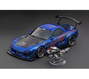 Mazda Mazda FEED Afflux GT3 (FD3S) + 13B Engine/Gearbox - 1:18 - Ignition Model Mazda Mazda FEED Afflux GT3 (FD3S) + 13B Engine/Gearbox - 1:18 - Ignition Model
