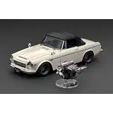 Datsun Datsun Fairlady 2000 (SR311) + U20 Engine/Gearbox - 1:18 - Ignition Model Datsun Datsun Fairlady 2000 (SR311) + U20 Engine/Gearbox - 1:18 - Ignition Model