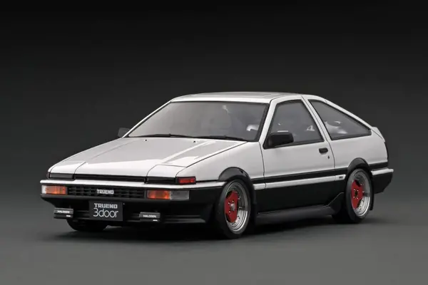 Toyota Toyota Sprinter Trueno 3 Door GT Apex (AE86) 'Advan A3A Wheels' - 1:18 - Ignition Model Toyota Toyota Sprinter Trueno 3 Door GT Apex (AE86) 'Advan A3A Wheels' - 1:18 - Ignition Model