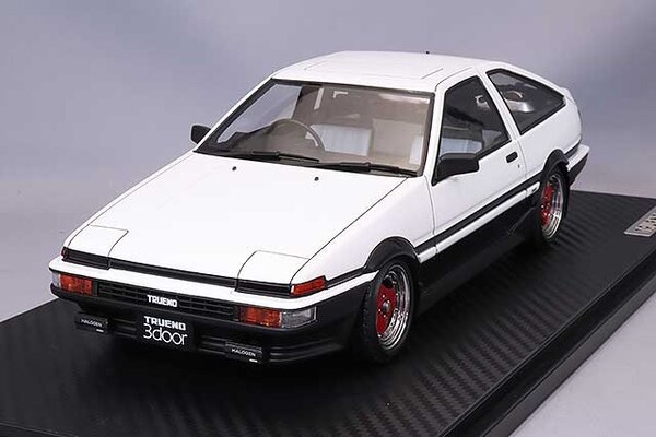 Toyota Toyota Sprinter Trueno 3 Door GT Apex (AE86) 'Advan A3A Wheels' - 1:18 - Ignition Model Toyota Toyota Sprinter Trueno 3 Door GT Apex (AE86) 'Advan A3A Wheels' - 1:18 - Ignition Model