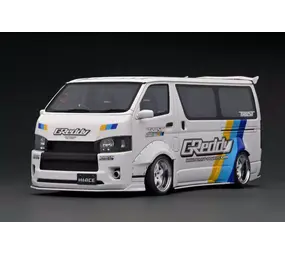 Toyota Toyota Hiace T.S.D. Works 18 Inch Wheels 'Greddy' - 1:18 - Ignition Model Toyota Toyota Hiace T.S.D. Works 18 Inch Wheels 'Greddy' - 1:18 - Ignition Model