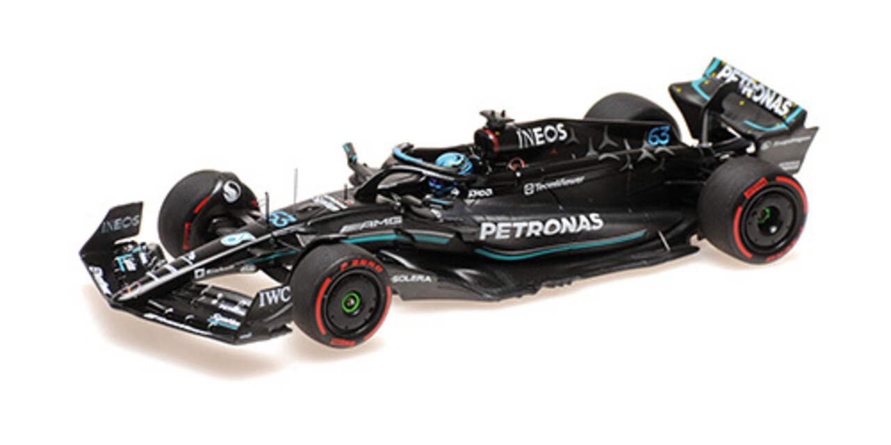 Formule 1 Mercedes-AMG Petronas F1 Team W14 E Perf. #63 3rd Spanish GP 2023 - 1:43 - Minichamps