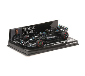 Formule 1 Mercedes-AMG Petronas F1 Team W14 E Perf. #63 3rd Spanish GP 2023 - 1:43 - Minichamps Formule 1 Mercedes-AMG Petronas F1 Team W14 E Perf. #63 3rd Spanish GP 2023 - 1:43 - Minichamps