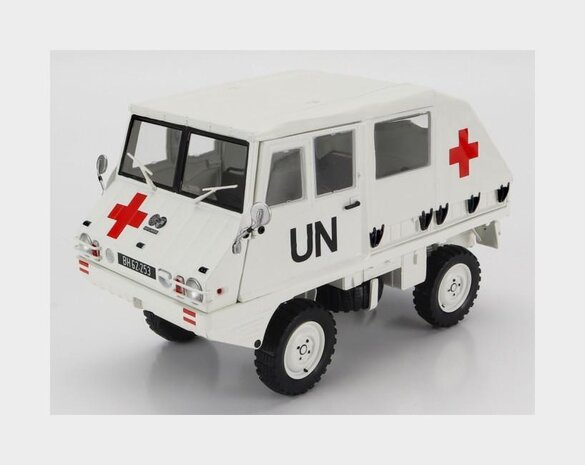 Steyr-Puch Steyr-Puch 4x4 Haflinger UN Ambulance 1975 - 1:18 - Schuco