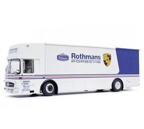 Mercedes-Benz Mercedes-Benz O317 Truck Car Transporter Porsche Rothmans 1984 - 1:18 - Schuco Mercedes-Benz Mercedes-Benz O317 Truck Car Transporter Porsche Rothmans 1984 - 1:18 - Schuco