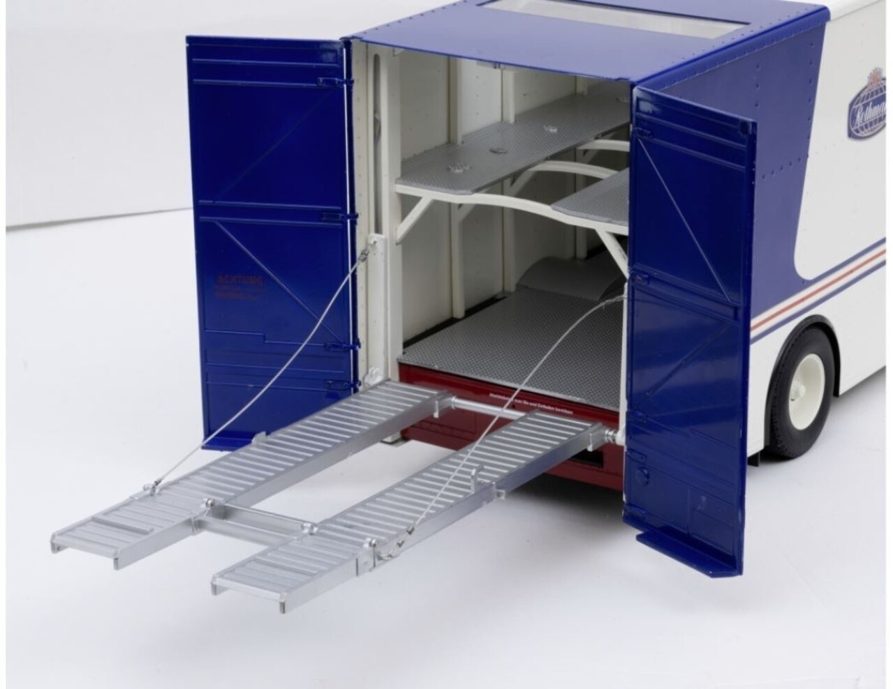 Mercedes-Benz Mercedes-Benz O317 Truck Car Transporter Porsche Rothmans 1984 - 1:18 - Schuco Mercedes-Benz Mercedes-Benz O317 Truck Car Transporter Porsche Rothmans 1984 - 1:18 - Schuco