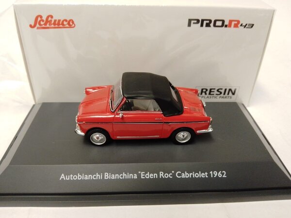Aston Mastin Autobianchi Bianchina 'Eden Roc' Cabriolet 1962  - 1:43 - Schuco Aston Mastin Autobianchi Bianchina 'Eden Roc' Cabriolet 1962  - 1:43 - Schuco