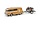 Barkas B1000 Van Werkstatt Service 1965 + Trailer + 2x Motorcycle - 1:43 - Schuco