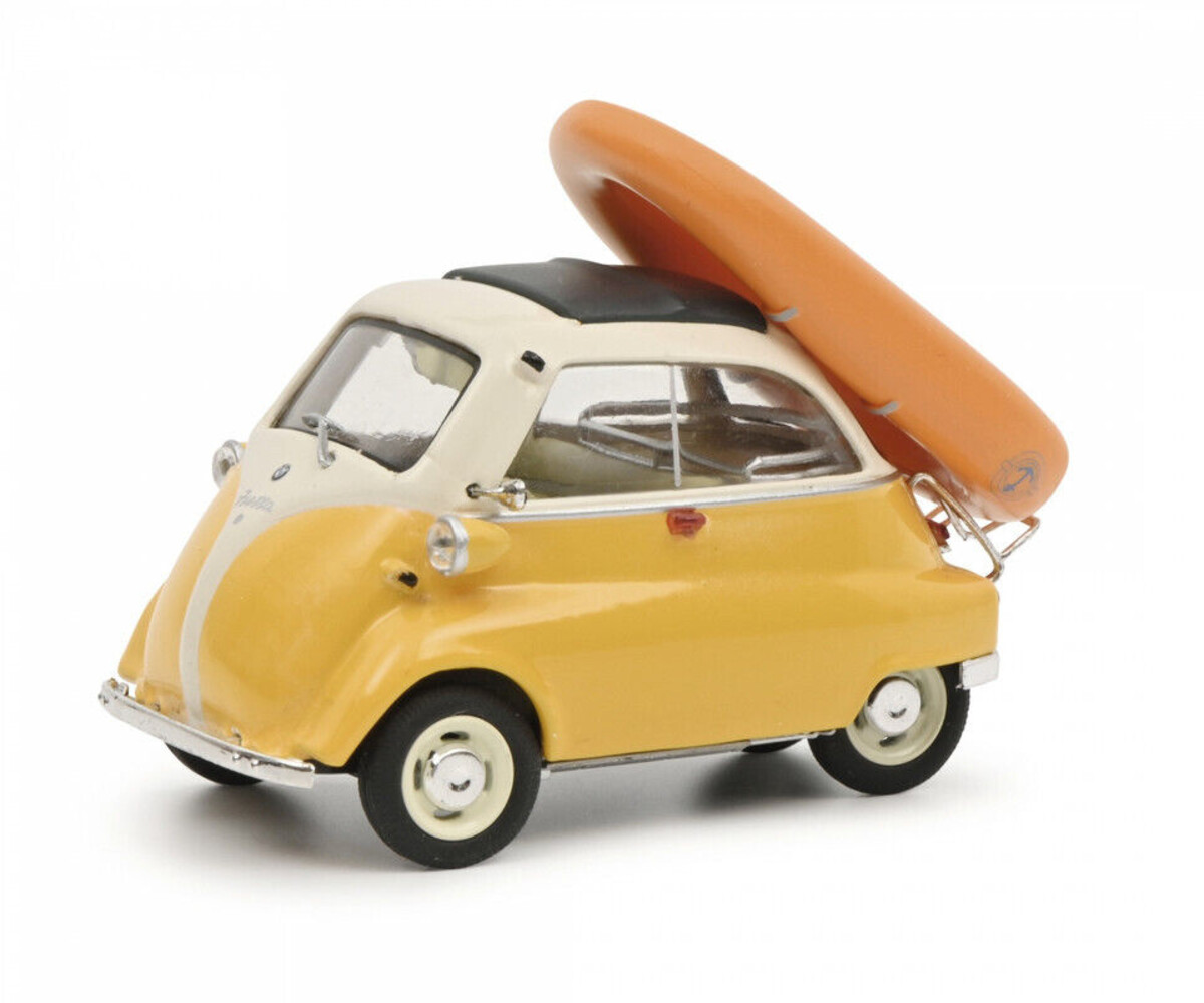 BMW BMW Isetta 1955 + Dinghy (Rubber Boat) - 1:43 - Schuco BMW BMW Isetta 1955 + Dinghy (Rubber Boat) - 1:43 - Schuco
