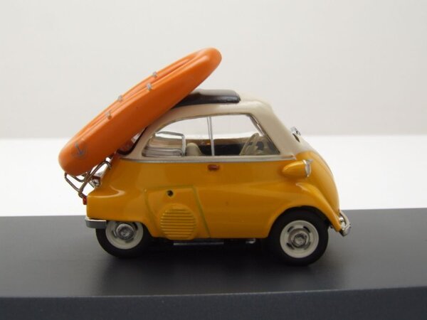 BMW BMW Isetta 1955 + Dinghy (Rubber Boat) - 1:43 - Schuco BMW BMW Isetta 1955 + Dinghy (Rubber Boat) - 1:43 - Schuco