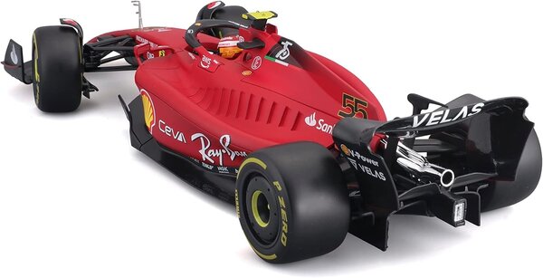 Formule 1 Ferrari F1-75 #55 Season 2022 (C.Sainz) - 1:18 - Bburago Formule 1 Ferrari F1-75 #55 Season 2022 (C.Sainz) - 1:18 - Bburago