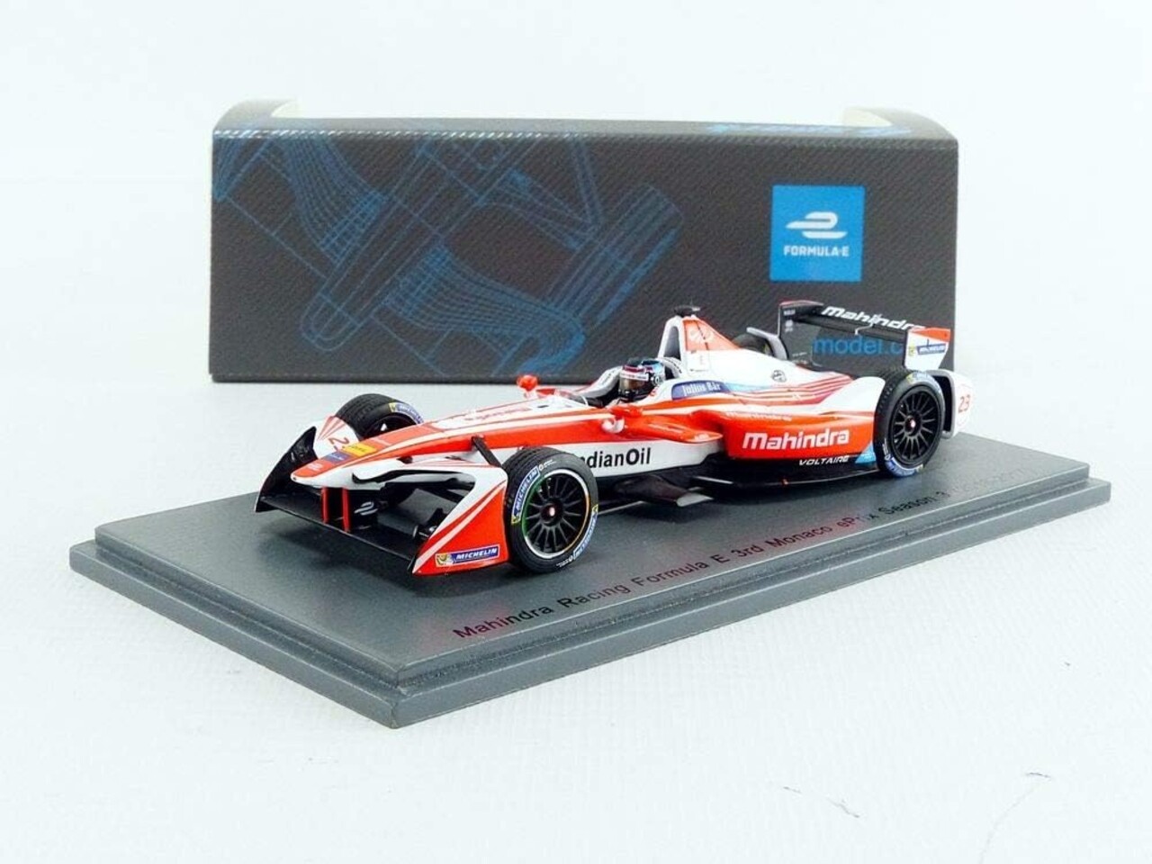 Formule E Formule E Mahindra Racing #23 3rd Monaco ePrix Season 3 2016-2017 - 1:43 - Spark Formule E Formule E Mahindra Racing #23 3rd Monaco ePrix Season 3 2016-2017 - 1:43 - Spark