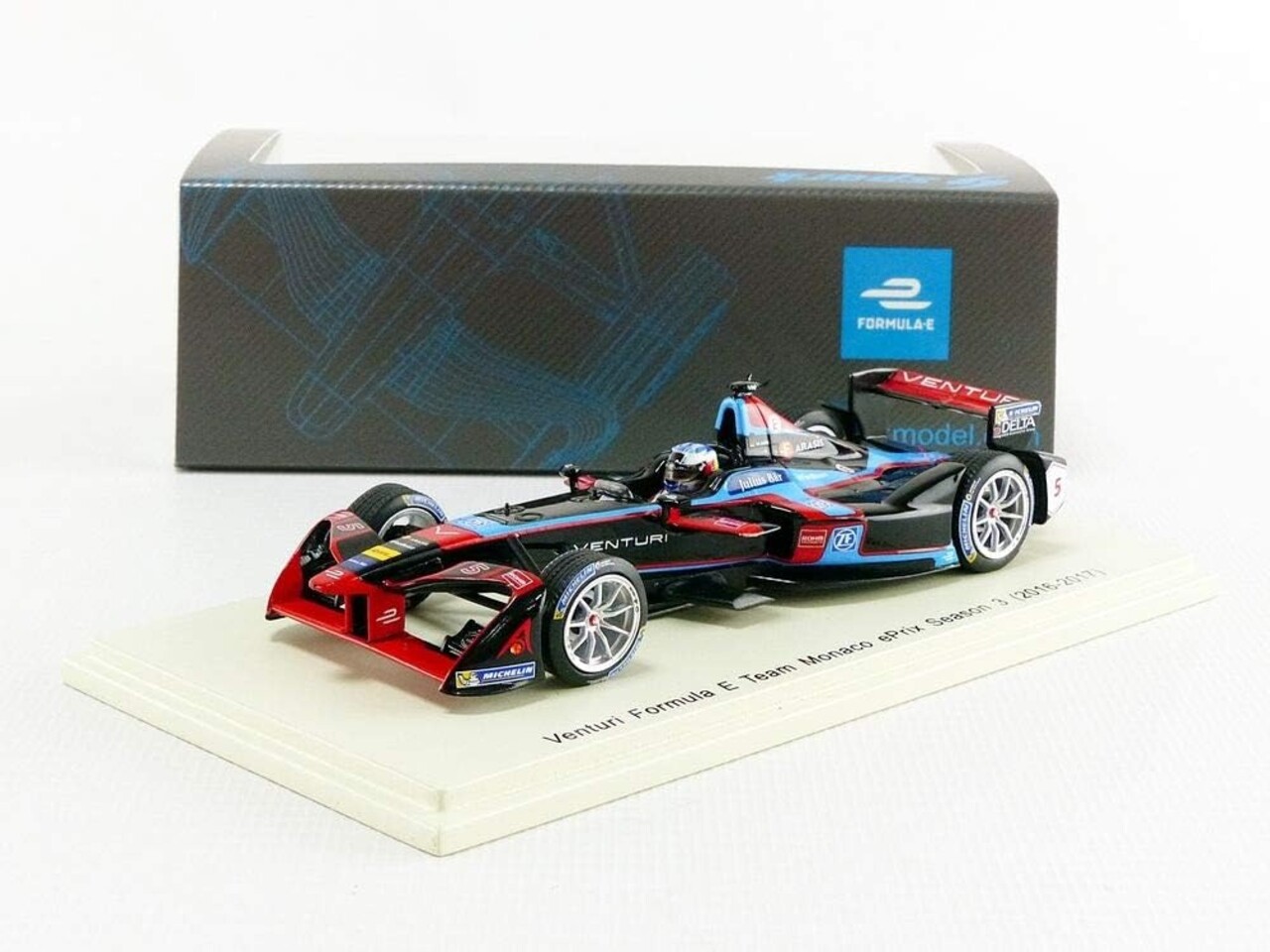 Formule E Venturi Team Monaco #5 ePrix Season 3 (2016-2017) - 1:43 - Spark Formule E Venturi Team Monaco #5 ePrix Season 3 (2016-2017) - 1:43 - Spark