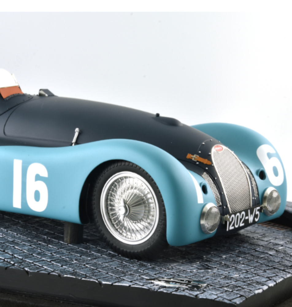 Bugatti Bugatti T57S 45 #16 GP ACF 1937 - 1:18 - Le Mans Miniatures Bugatti Bugatti T57S 45 #16 GP ACF 1937 - 1:18 - Le Mans Miniatures