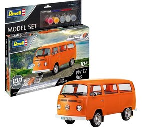 Volkswagen T2 Bus + Aqua Color - 1:24 - Revell