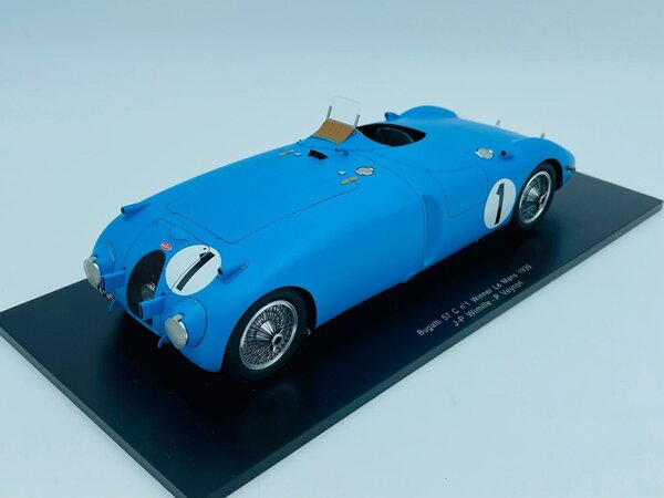 Bugatti Bugatti 57C #1 Winner 24H Le Mans 1939 - 1:18 - Spark
