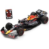 Formule 1 Red Bull Oracle RB19 #1 Winner GP UK 2023 Max Verstappen + Pit Board  - 1:18 - Spark