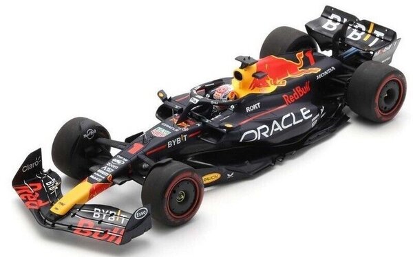 Formule 1 Red Bull Oracle RB19 #1 Winner GP Spain 2023 40th Career Win Max Verstappen - 1:18 - Spark