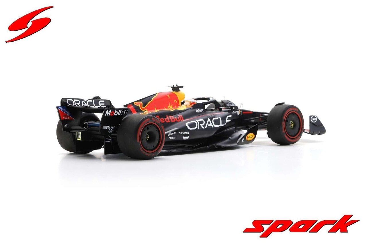 Formule 1 Red Bull Oracle RB19 #1 Winner GP Spain 2023 40th Career Win Max Verstappen - 1:18 - Spark