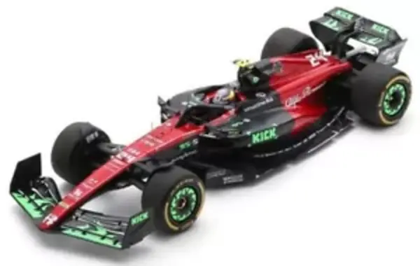 Formule 1 Alfa Romeo F1 #24 GP Belgium 2023 Zhou Guanyu - 1:18 - Spark