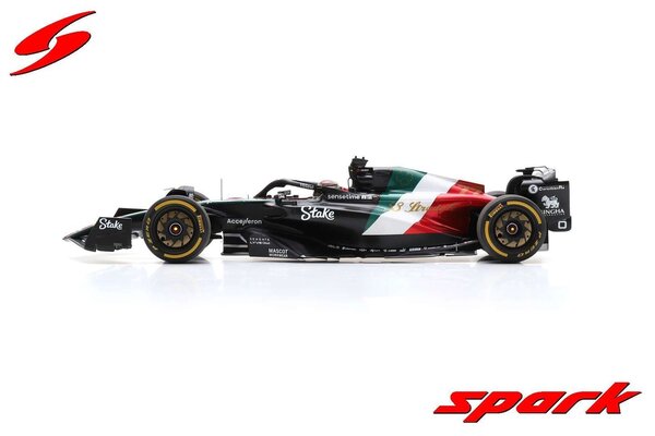 Formule 1 Alfa Romeo F1 C43 #77 GP Italy 2023 V. Bottas - 1:18 - Spark