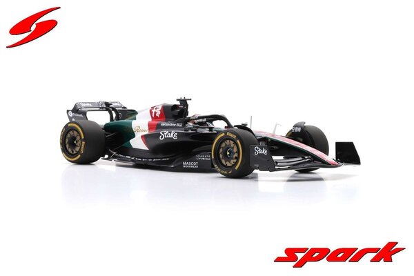 Formule 1 Alfa Romeo F1 C43 #77 GP Italy 2023 V. Bottas - 1:18 - Spark