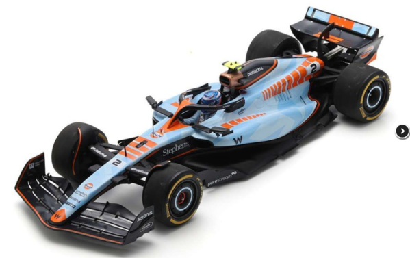 Formule 1 Williams FW45 #2 Team Williams Racing Gulf GP Singapore 2023 - 1:18 - Spark