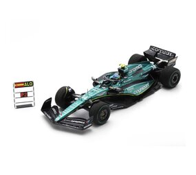 Formule 1 Aston Martin #14 2nd Dutch GP 2023 + Pit Board - 1:43 - Spark