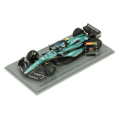 Formule 1 Aston Martin #14 2nd Dutch GP 2023 + Pit Board - 1:43 - Spark