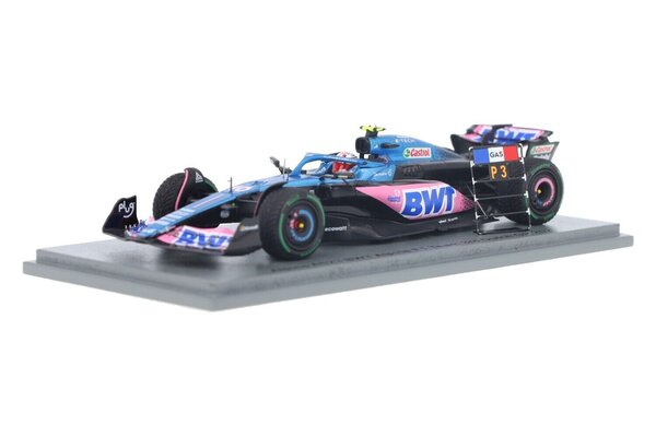 Fomule 1 Alpine A523 #10 BWT Alpine F1 Team 3rd Dutch GP 2023 + Pit Board - 1:43 - Spark Fomule 1 Alpine A523 #10 BWT Alpine F1 Team 3rd Dutch GP 2023 + Pit Board - 1:43 - Spark
