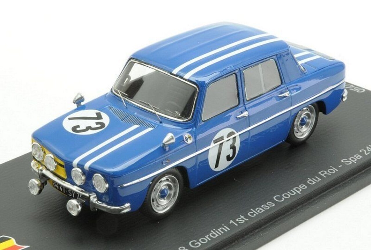 Renault Renault R8 Gordini #73 1st Class 24H Spa 1966 - 1:43 - Spark Renault Renault R8 Gordini #73 1st Class 24H Spa 1966 - 1:43 - Spark