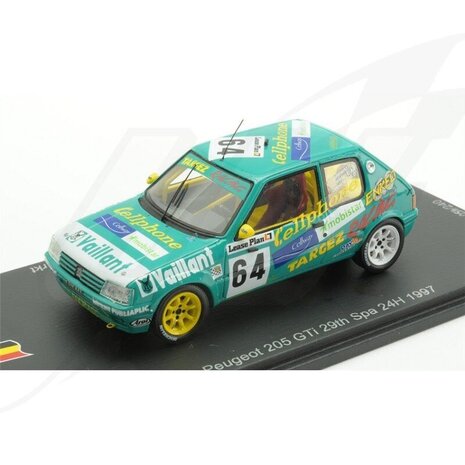 Renault Peugeot 205 GTi #64 24H Spa 1997 - 1:43 - Spark Renault Peugeot 205 GTi #64 24H Spa 1997 - 1:43 - Spark