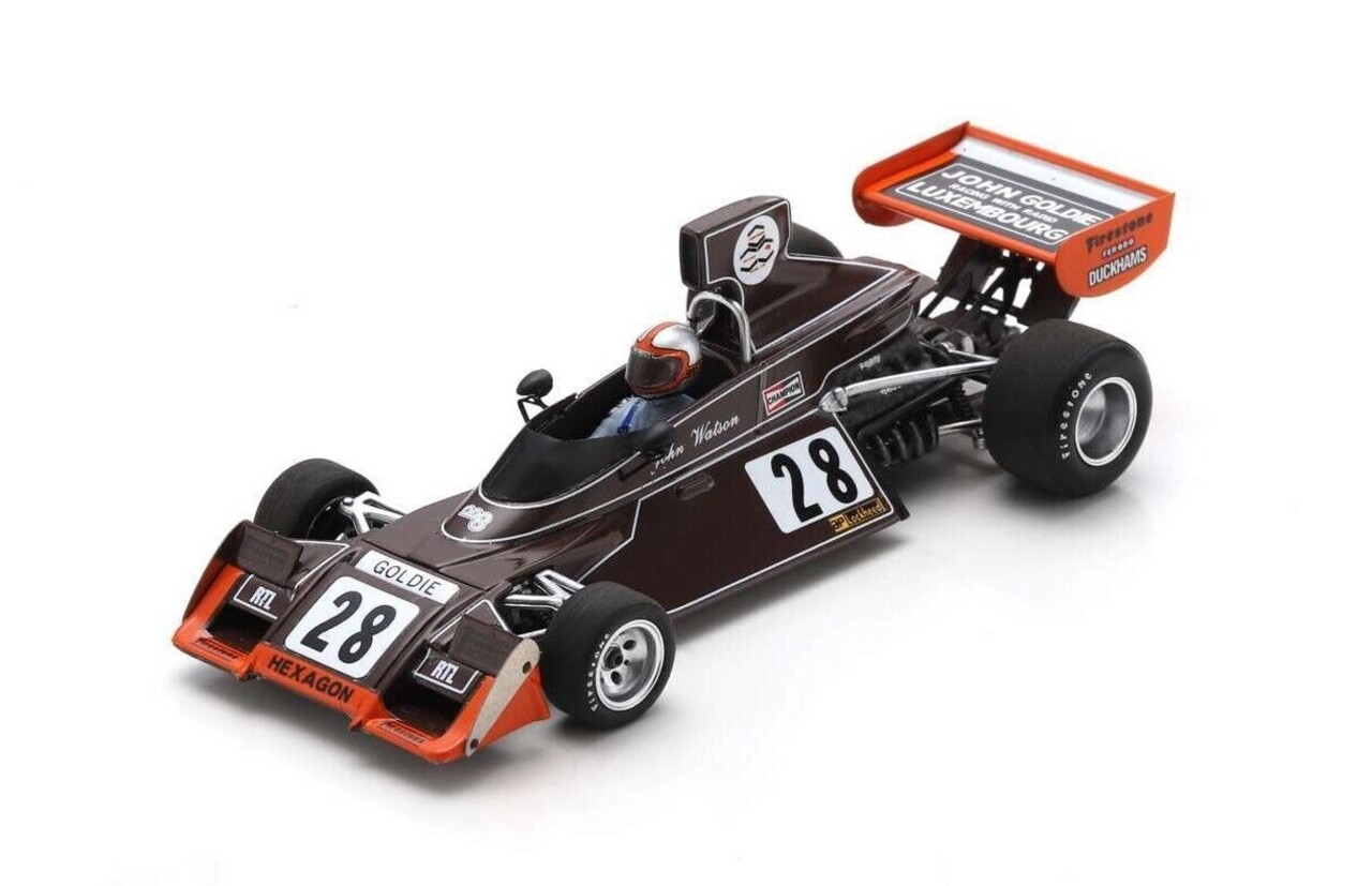 Formule 1 Brabham BT42 #28 Dutch GP 1974 - 1:43 - Spark Formule 1 Brabham BT42 #28 Dutch GP 1974 - 1:43 - Spark