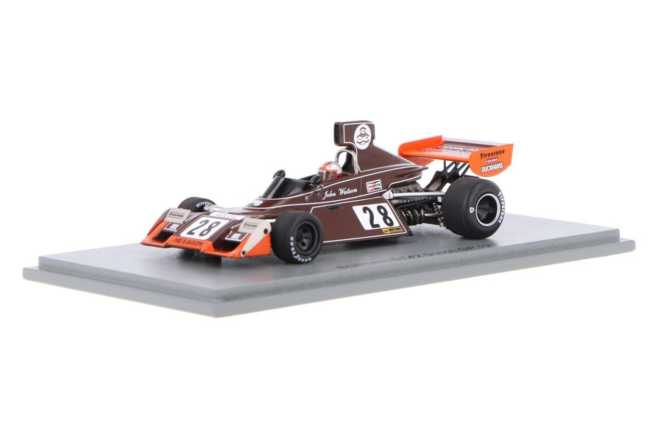Formule 1 Brabham BT42 #28 Dutch GP 1974 - 1:43 - Spark Formule 1 Brabham BT42 #28 Dutch GP 1974 - 1:43 - Spark