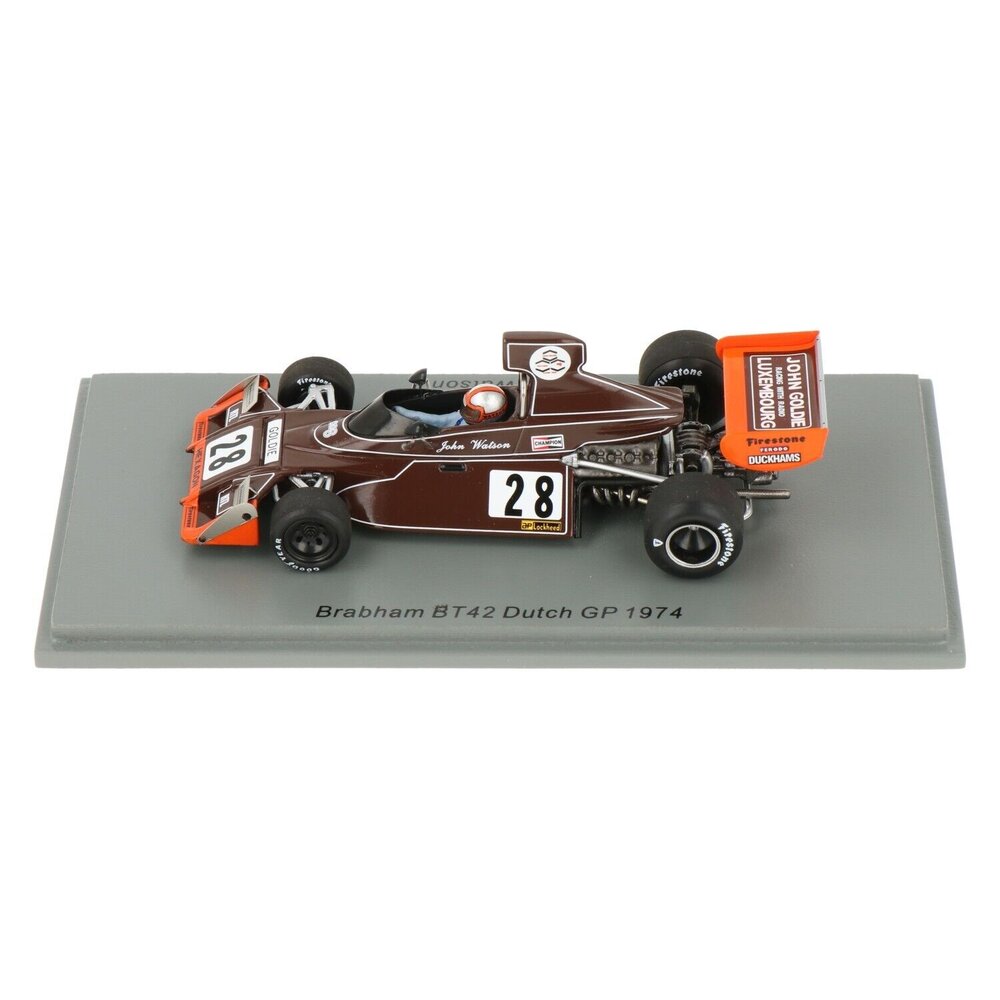 Formule 1 Brabham BT42 #28 Dutch GP 1974 - 1:43 - Spark Formule 1 Brabham BT42 #28 Dutch GP 1974 - 1:43 - Spark