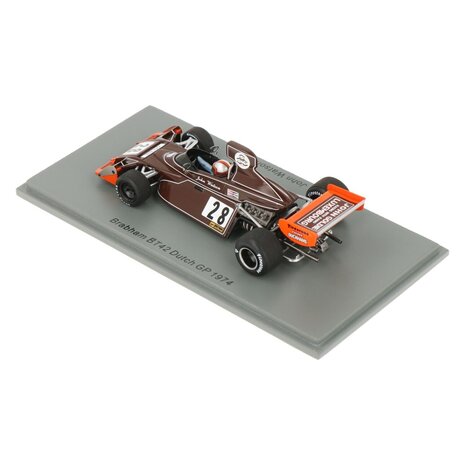 Formule 1 Brabham BT42 #28 Dutch GP 1974 - 1:43 - Spark Formule 1 Brabham BT42 #28 Dutch GP 1974 - 1:43 - Spark