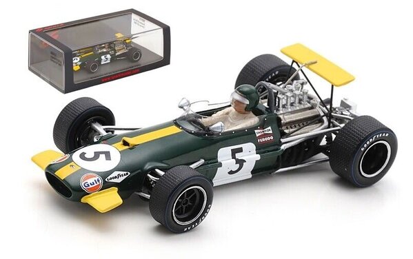 Formule 1 Brabham BT26 #5 3rd GP Germany 1968 - 1:43 - Spark Formule 1 Brabham BT26 #5 3rd GP Germany 1968 - 1:43 - Spark