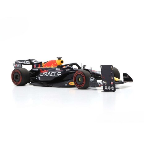 Formule 1 Oracle Red Bull RB19 #1 Winner GP Belgium 2023 + Pit Board Max Verstappen - 1:43 - Spark Formule 1 Oracle Red Bull RB19 #1 Winner GP Belgium 2023 + Pit Board Max Verstappen - 1:43 - Spark