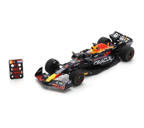 Formule 1 Oracle Red Bull RB19 #1 Winner Dutch GP 2023 + Pit Board Max Verstappen - 1:43 - Spark Formule 1 Oracle Red Bull RB19 #1 Winner Dutch GP 2023 + Pit Board Max Verstappen - 1:43 - Spark