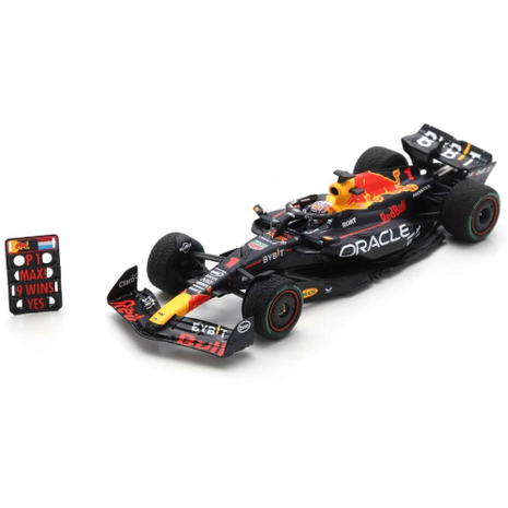 Formule 1 Oracle Red Bull RB19 #1 Winner Dutch GP 2023 + Pit Board Max Verstappen - 1:43 - Spark Formule 1 Oracle Red Bull RB19 #1 Winner Dutch GP 2023 + Pit Board Max Verstappen - 1:43 - Spark