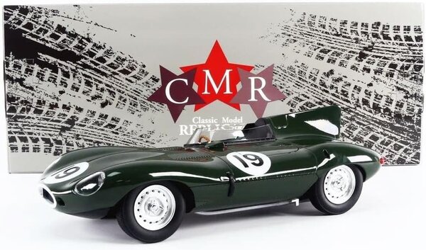 Jaguar Jaguar D-Type #19 Winner 12 Sebring 1955 - 1:18 - CMR Classic Model Replicars