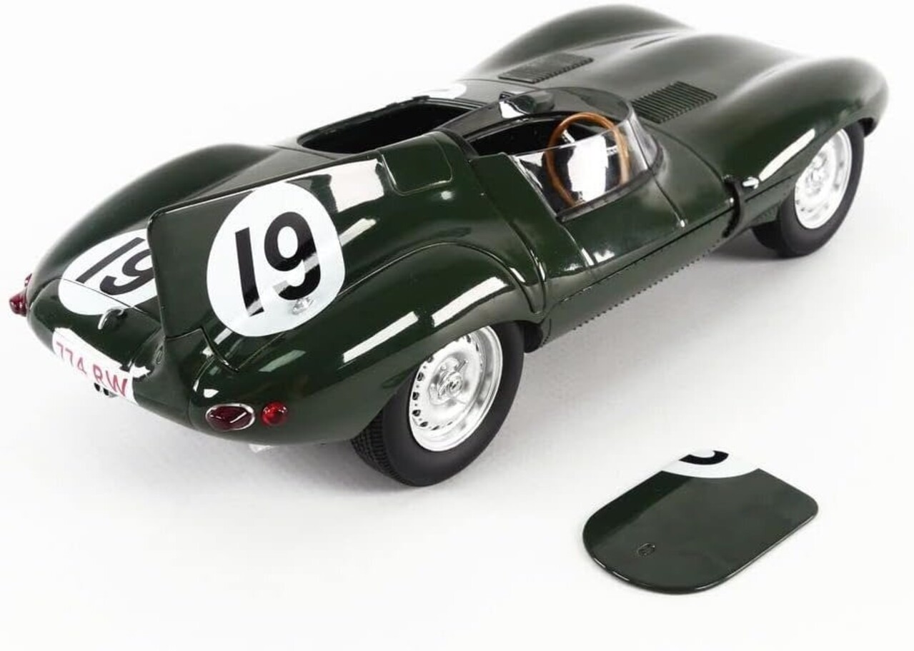 Jaguar Jaguar D-Type #19 Winner 12 Sebring 1955 - 1:18 - CMR Classic Model Replicars