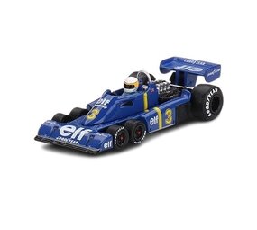 Formule 1 Tyrrell P34 #3 Swedish GP Winner 1976 - 1:64 - Mini GT