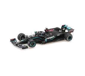 Formule 1 Mercedes-AMG Petronas F1 Team W11 E Perf. #44  1st British GP 2020, Flat Tyre - 1:43 - Minichamps