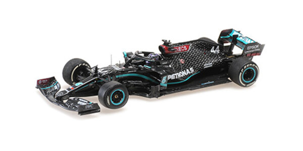 Formule 1 Mercedes-AMG Petronas F1 Team W11 EQ Perf. #44  1st British GP 2020, Flat Tyre - 1:43 - Minichamps Formule 1 Mercedes-AMG Petronas F1 Team W11 EQ Perf. #44  1st British GP 2020, Flat Tyre - 1:43 - Minichamps