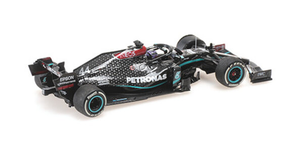Formule 1 Mercedes-AMG Petronas F1 Team W11 EQ Perf. #44  1st British GP 2020, Flat Tyre - 1:43 - Minichamps Formule 1 Mercedes-AMG Petronas F1 Team W11 EQ Perf. #44  1st British GP 2020, Flat Tyre - 1:43 - Minichamps