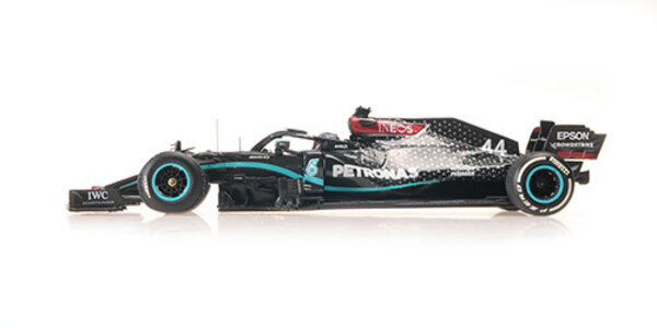 Formule 1 Mercedes-AMG Petronas F1 Team W11 EQ Perf. #44  1st British GP 2020, Flat Tyre - 1:43 - Minichamps Formule 1 Mercedes-AMG Petronas F1 Team W11 EQ Perf. #44  1st British GP 2020, Flat Tyre - 1:43 - Minichamps