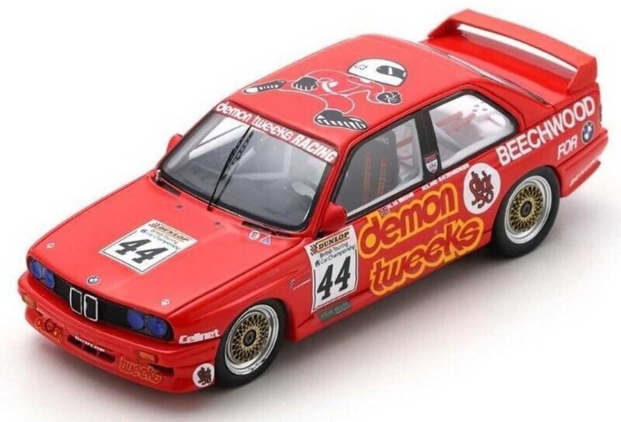 BMW BMW E30 M3 #44 Demon Tweeks BTCC Thruxton 1988  - 1:43 - Spark BMW BMW E30 M3 #44 Demon Tweeks BTCC Thruxton 1988  - 1:43 - Spark