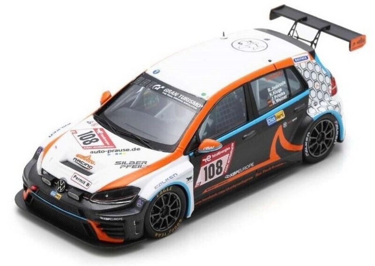 Volkswagen Volkswagen Golf GTi TCR #108 3rd SP 3T Class Nürburgring 2023 - 1:43 - Spark Volkswagen Volkswagen Golf GTi TCR #108 3rd SP 3T Class Nürburgring 2023 - 1:43 - Spark